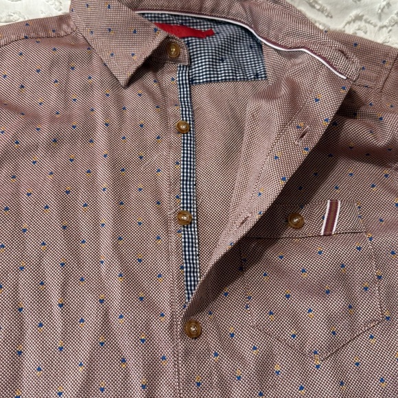 Project Red Men’s Button Down Short Sleeve Shirt Size Small - Picture 7 of 9
